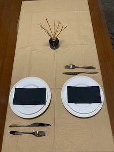 Disposable 2 <strong>Papers</strong> 1 Flim <strong>Tablecloths</strong> Eco-friendly Craft Color 3 Plys Tablecover for Home - Product Image 6