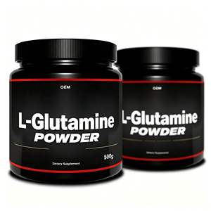 L-Glutamina en Polvo OEM Sin Sabor, Apoya la Recuperación Muscular y la Salud Digestiva, Sin Gluten y Sin OMG - Product Image 1