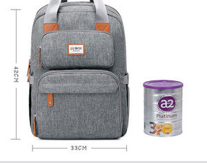 Waterproof Fashion Large Capacity Mommy Diaper <strong>Change</strong>, Multi-functional Outdoor Travel Baby New Mother Diaper Bag Backpack - Product Image 4