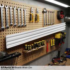 Stanley Binario Track Wall 120 Cm For <b>Tool</b> <b>Storage</b> - Product Image 3
