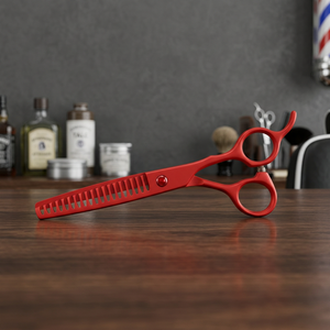 Tijeras de Entresacar de Acero 440-C CR-13 para Peluquería Canina, de Mango Largo para Diestros, para Recortar el Pelo de Mascotas Pequeñas, ¡Venta Caliente! - Product Image 4