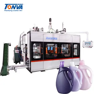TONVA Fully Electrical 2 liter 3 Liter Plastic Laundry Detergent Bottle Blow Molding Making Machine