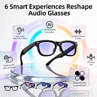Nouvelles lunettes intelligentes Gv90 Pro Ai, changement de couleur en 0,1 seconde, protection UV400 anti-ultraviolet, traduction IA, appels HD, contrôle de la musique, assistant vocal