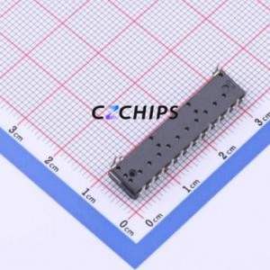 DTH12GE DIP Switch Through hole Component (THT) Switch Single Pole Double Throw 12 2.54mm 25mA - Product Image 2