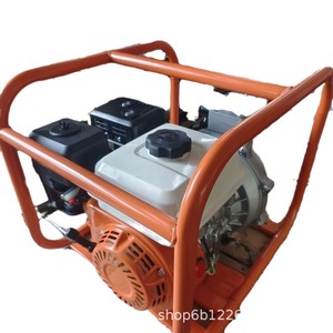 Bomba de agua autocebante de 3 pulgadas con motor de gasolina, cuerpo de aluminio, portátil, para riego agrícola y bombeo de estanques de peces - Product Image 3