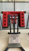 Machine à Squat Standard Reyk Reyk-k106 en Acier Carbone – Équipement Commercial d'Entraînement de Force pour le Développement des Jambes