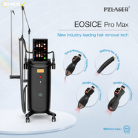 Appareil d'épilation au laser Eos ICE MDR Pz, laser diode 808 nm, machine d'épilation au laser pour une épilation permanente, analyseur de cheveux