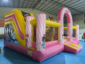 Castillo Inflable Comercial Más Vendido con Tobogán para <span class=keywords><strong>Fiestas</strong></span> <span class=keywords><strong>Infantiles</strong></span> o Entretenimiento en Parques - Product Image 2