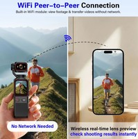 Sensor pintar terintegrasi L19S menyediakan kamera aksi mini portabel otomatis untuk olahraga, dengan layar sentuh HD 1,69 inci dan resolusi 2K.