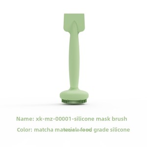 One-Piece DIY Handheld Integrated Dual-Head <b>Silicone</b> Face Mask Cleaning Brush Dropshipping for Outdoor Application Beauty <b>Tool</b> - Product Image 6