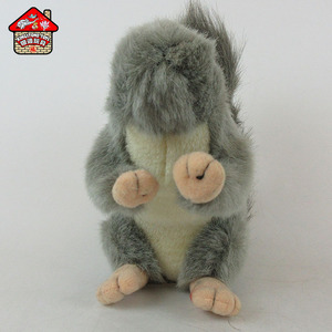 لعبة مضغ كلب قطيفة فائقة النعومة على شكل سنجاب ، لعبة هدايا الحيوانات الأليفة مع الصرير والهونكر توفر تخفيف التوتر - Product Image 4