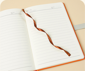 Agenda/Planificador Personalizada con Logotipo, Tapa Dura de Cuero Sintético <span class=keywords><strong>PU</strong></span>, con Bolsillo de <span class=keywords><strong>PU</strong></span> en la Cubierta y Cierre de Hebilla de Cuero - Product Image 6