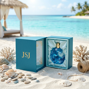 Boîte en papier découpée au laser décorative <span class=keywords><strong>pour</strong></span> échantillons <span class=keywords><strong>de</strong></span> parfums, design complexe, boîte en carton pliable <span class=keywords><strong>pour</strong></span> senteurs <span class=keywords><strong>de</strong></span> luxe - Product Image 5