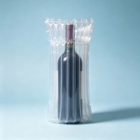Sac gonflable antichoc en forme de Q Klem, écologique, en colonne d'air, en PA+PE, matériau de protection durable pour les marchandises fragiles