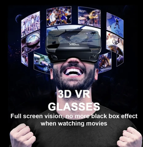 نظارات ذكية VRG <span class=keywords><strong>Pro</strong></span> 3D <span class=keywords><strong>VR</strong></span> سماعة رأس خوذة للألعاب الواقع الافتراضي 5-7 بوصة بشاشة كاملة هواتف ذكية للأفلام والألعاب - Product Image 5