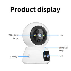Ống kính kép thông minh 360 độ CMOS cảm biến an ninh di động giám sát từ xa <span class=keywords><strong>Camera</strong></span> nhà cho vật nuôi/bé - Product Image 6