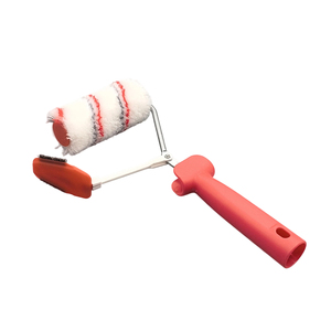 Prix d'usine – <span class=keywords><strong>Rouleau</strong></span> de <span class=keywords><strong>peinture</strong></span> intelligent à double tête avec guide pour application professionnelle sans ruban adhésif pour revêtement mural - Product Image 1