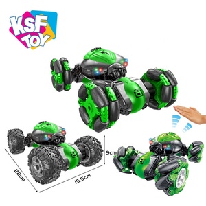 2 en 1 1:18 <span class=keywords><strong>échelle</strong></span> de main d'enfants télécommande <span class=keywords><strong>tornade</strong></span> stunt voiture jouet geste détection voiture avec lumière et musique - Product Image 5
