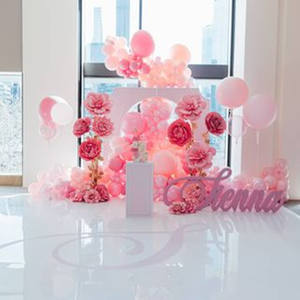 Supporto all'ingrosso dello sfondo degli archi per la decorazione di nozze del fiore arcuato della visualizzazione del palloncino dello sfondo del supporto altre decorazioni di nozze - Product Image 5