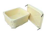 Glacière Super Isotherme pour Thon, Pêche, Bateau, Marine, Refroidisseur de Glace 220L-1000L Durable et Rigide