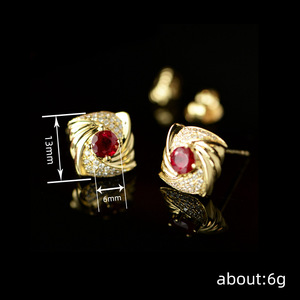 Orecchini a Perno in Stile Francese Vintage, Eleganti Gioielli da Donna per Uso Quotidiano, Outfit da Festa, Regalo - Product Image 4