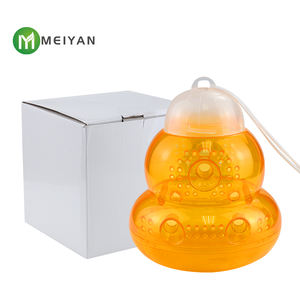 Prix usine en plastique suspendu guêpe piège gourde conception fruits mouche <span class=keywords><strong>attrape</strong></span> pour jardin extérieur lutte antiparasitaire - Product Image 1