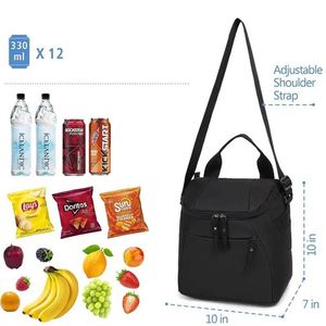 Large Capacity <b>Lunch</b> <b>Box</b> Tote Bag Insulation Waterproof Easy Cleaning <b>Lunch</b> Bag Party Picnic Bag - Product Image 5