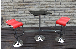 Tables de restaurant modernes meubles industriels de <span class=keywords><strong>cuisine</strong></span> table de bar pub à hauteur réglable en métal minimaliste en fer bar Tavolino - Product Image 4