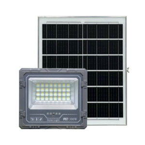 Reflector LED Solar de 100W IP65, Luz Diurna 5000K, COB, Cuerpo de Aluminio, Montaje en Pared, Iluminación Exterior para Jardín, Certificado CE, Control Remoto - Product Image 3
