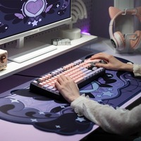 Mignon beau XXL tapis de souris Gamer noir tapis de souris ordinateur bureaux tapis de bureau PC bureau Portable clavier tapis de jeu souris Ped