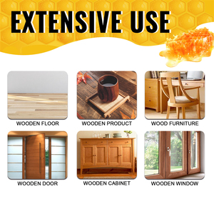 Jakehoe - Pulimento para Muebles de Madera con Cera de Abejas de 100 ml, Acondicionador para Eliminar Arañazos, Diluir la Dureza, Fortalecer y Abrillantar Pisos de Madera - Product Image 5