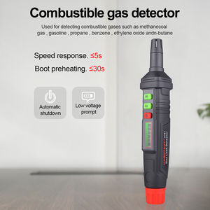 XEAST BSD384M Portable Combustible Gas Leak Detector with LCD Display and Audible/Visual Alarm - Product Image 6