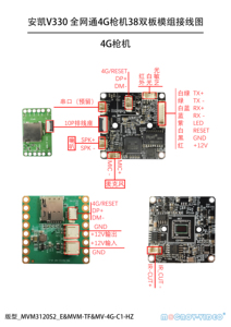 Mô Đun Máy Ảnh Mini V380/Xiaovv Full Hd Rẻ Nhất Mô-đun Máy Ảnh Rộng Ống Kính Góc 4G Cho Nhà Cung Cấp Máy Ảnh - Product Image 4