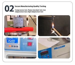 Rongyi Tuyau d'aspirateur EVA PE PP Extension flexible Longueurs personnalisables (1m/1.8m/2m) ID16mm-150mm pour l'industrie du nettoyage - Product Image 5