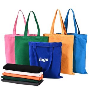 Sacs fourre-tout en toile colorés personnalisés, promotions publicitaires, idéaux pour les instituts de formation - Product Image 1