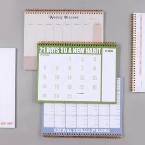 Indice di tendenza 100% promemoria ispiratori calendario personalizzato pubblicato Agenda note adesive note adesive blocco note note adesive settimanale