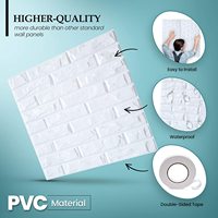 En vente personnalisé moderne mur intérieur décoratif étanche plastique 3D fond décoratif intérieur Art géométrie Pvc panneaux muraux