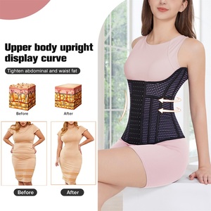 Donne dimagranti guinzagli corsetto biancheria intima <span class=keywords><strong>guaina</strong></span> modellante tuta corpo Shaper traspirante Colombia liposuzione vita Trainer all'ingrosso - Product Image 4