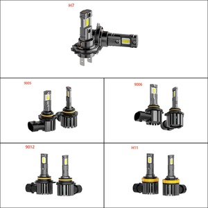 SANVI High Quality F8 H7 H4 H11 H1 <b>LED</b> <b>Projector</b> Lens Headlight <b>LED</b> Bulbs for Car Front Auto Lamps Replace Xenon Halogen - Product Image 2