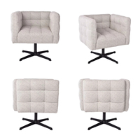 Fauteuil d'appoint nordique moderne avec logo personnalisé pour salon, fauteuil de détente, vente en gros