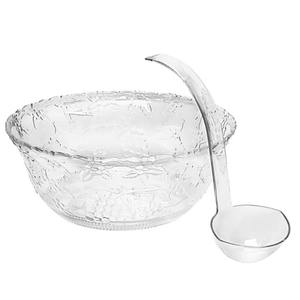 शादी और घटनाओं के लिए क्लासिक एम्बॉस्ड फूल डिजाइन पंच कटोरे - Product Image 2