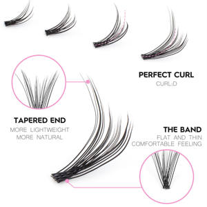 Suministros de Belleza, Extensiones de Pestañas, Pestañas Individuales, Pestañas en Racimo, Kit de Extensión de Pestañas DIY - Product Image 2