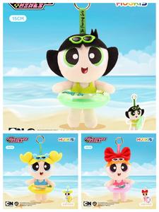 Portachiavi in Peluche HUGKIS Powerpuff Girls, Adorabili Bambole Imbottite di Blossom, Bubbles e Buttercup - Product Image 6