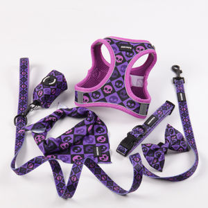 Tali kekang anjing tanpa tarik, untuk anjing kecil sedang, Kustom anak anjing lucu satu langkah dalam latihan <span class=keywords><strong>Harness</strong></span>, Set kerah - Product Image 3