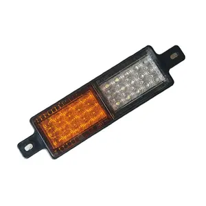 12 V 24 V Rechteck-LED-Seitenmarkerlicht Lkw-Autohinterrad-Schwanz 1030 Volt Seitenlampe hohe Qualität 30 LED Frontstoßstangelampe