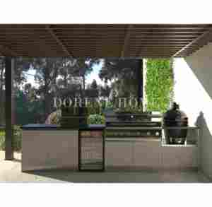 2026 dorene Modular BBQ đảo bếp ngoài trời nướng Set | tính năng cửa ra vào bằng thép không gỉ kèm theo Bar & vỉ nướng - Product Image 1