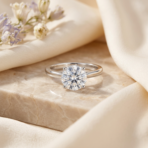 SC Hot Selling Trendy Classic Designed 925 Sterling Silver Rings Shiny Zircon Simple Engagement Wedding <b>Gift</b> Rings - Product Image 2