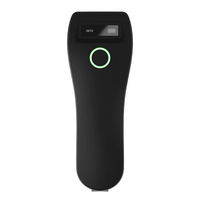 Lecteur de codes-barres sans fil portable avec écran, scanner de codes QR 2D, lecteur de codes-barres pour la logistique d'entrepôt