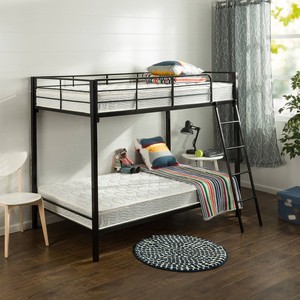 Высококачественная металлическая двухъярусная кровать в современном стиле, двуспальные железные кровати для взрослых, для спальни, школьного отеля, больничного и общежития - Product Image 2