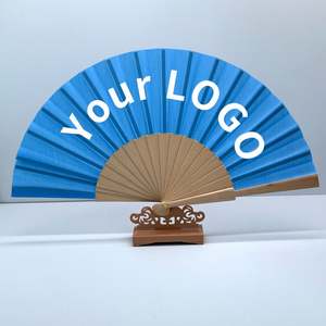Éventail Pliant Personnalisé en Bois Rouge à Tenir à la Main, Impression Personnalisée, Éventail en Bambou pour Mariage – Prix Usine - Product Image 4